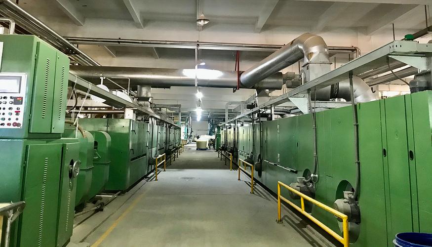 關于佛山市三水纖藝印染工廠的生產車間現場